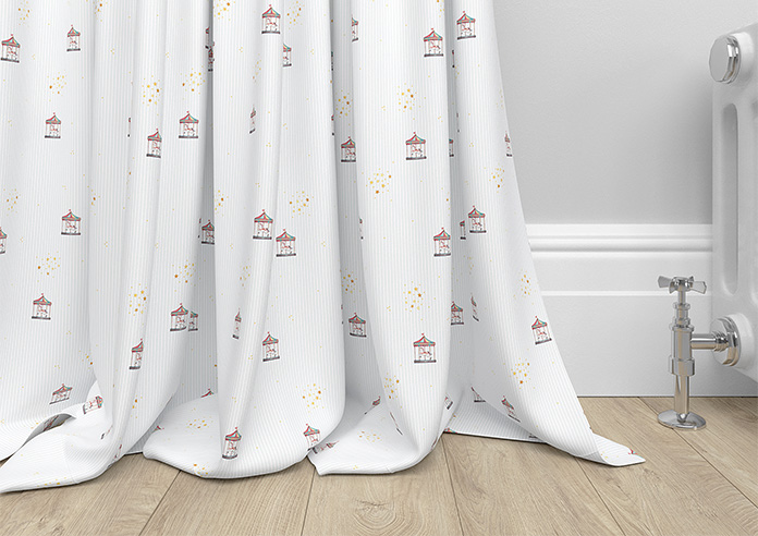 Merrily, Merry Small Fairground - Made to Measure Curtains - Image 6